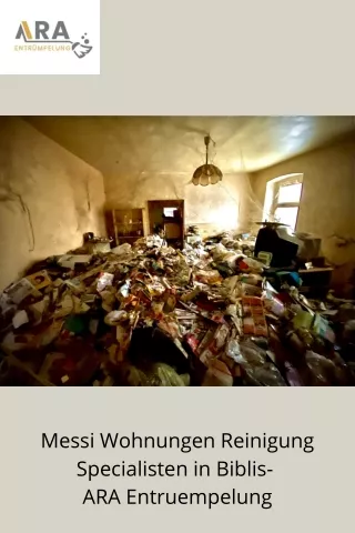 Messi Wohnungen Reinigung Specialisten in Biblis- ARA Entruempelung