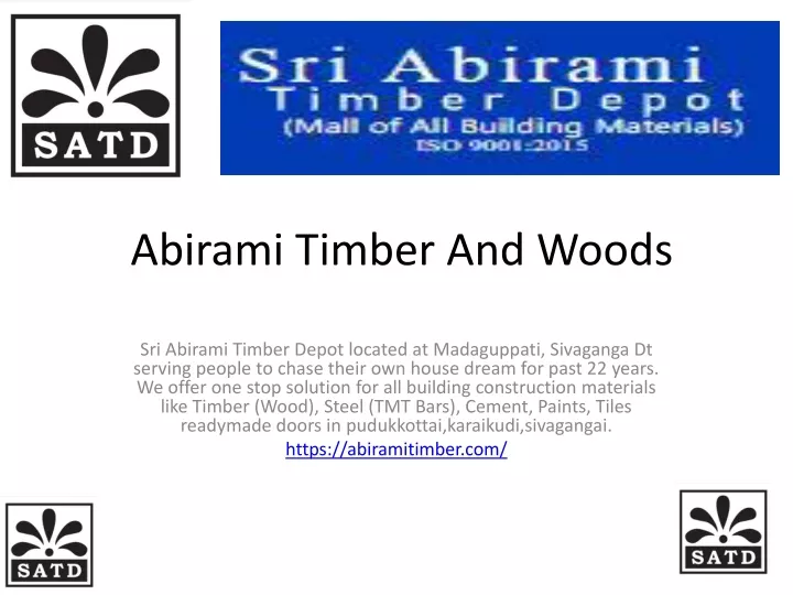 abirami timber and woods