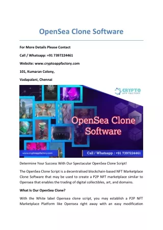 opensea clone software