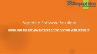 sapphire software solutions
