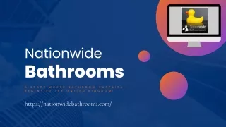 Bathroom Supplies Online - Bathroom Furniture UK — Nationwide Bathrooms