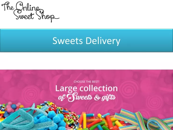 sweets delivery