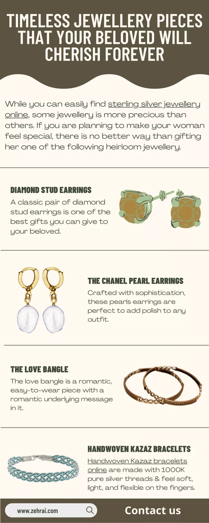 timeless jewellery pieces that your beloved will