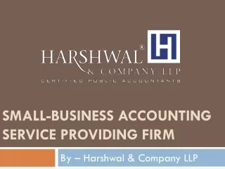 Small Business Accounting Service Providing Firm – HCLLP