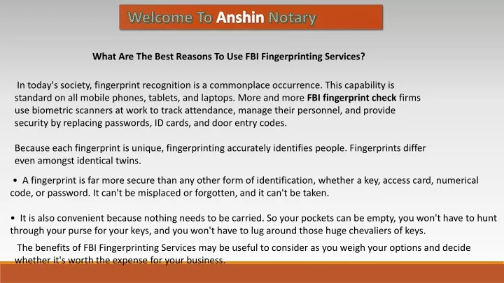 welcome to anshin notary