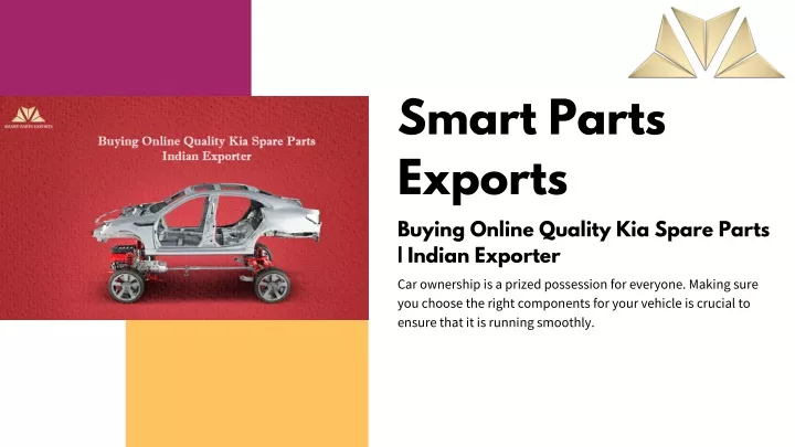 smart parts exports