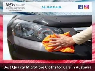 Best Quality Microfibre Cloths for Cars in Australia