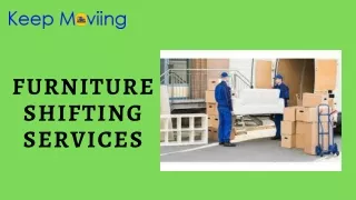 Furniture shifting services