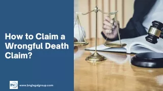 Can you claim a wrongful death claim?