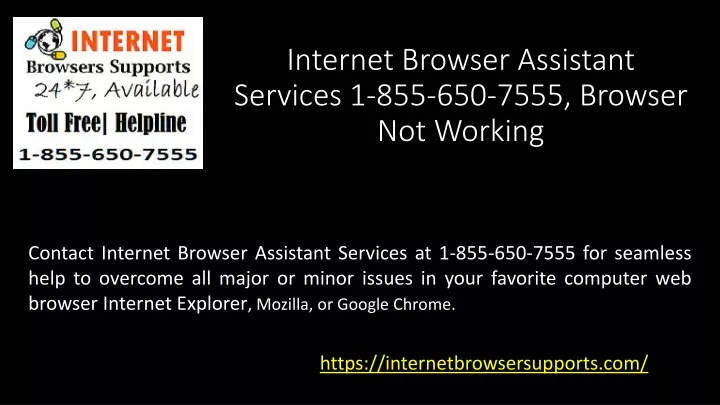 internet browser assistant services