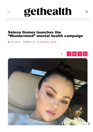 Selena Gomez Entrepreneur Magazine