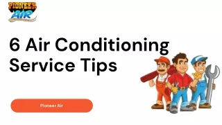 6 Air Conditioning Service Tips for Your Business