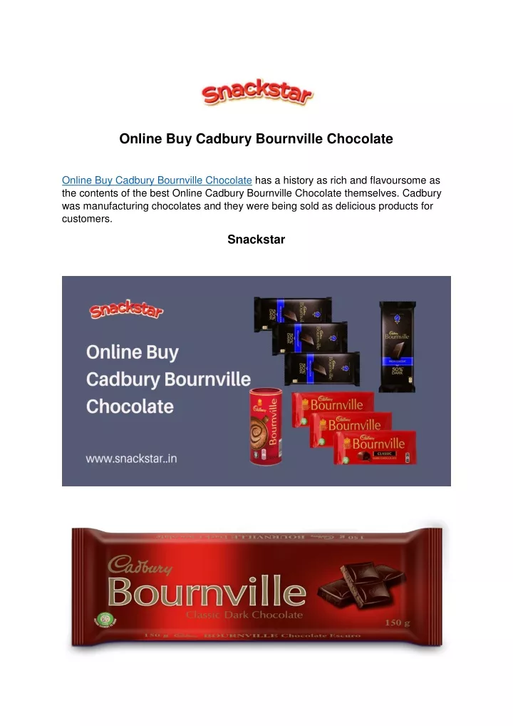 online buy cadbury bournville chocolate