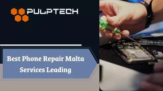 Mobile Repair Servies in Malta | Pulptech