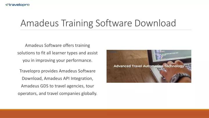 amadeus training software download