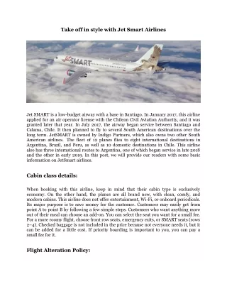 take off in style with jet smart airlines