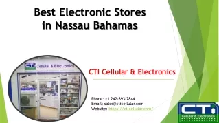 Best Electronic Stores in Nassau Bahamas