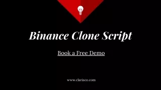 binance clone script