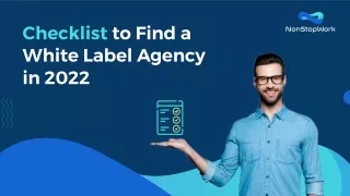 Checklist to Find White Label Agency in 2022