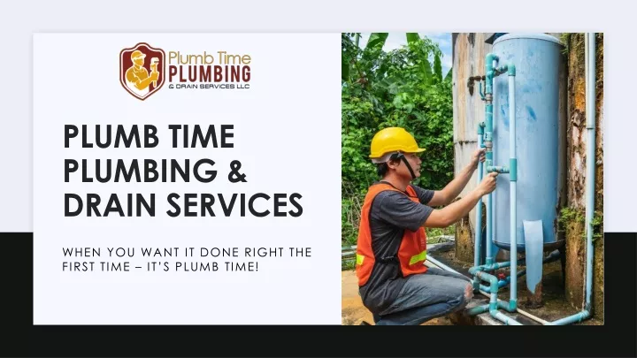 plumb time plumbing drain services