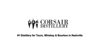 Corsair Distillery Online Store