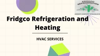 Fridgco Refrigeration and Heating