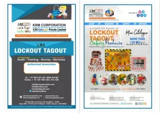 lockout tagout safety products catalogue