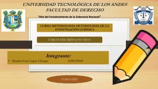 u niversidad tecnol gica de los andes facultad de derecho