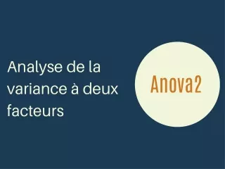 analyse de la variance deux facteurs