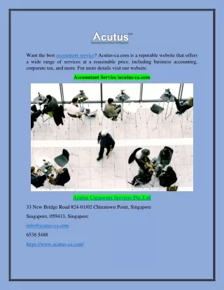 Accountant Service |acutus-ca.com