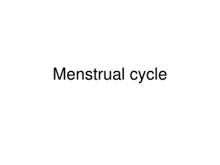Reproduction in Humans (part 2): Menstrual cycle