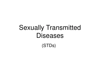 Reproduction in Humans (part 4): STDs & Family Planning