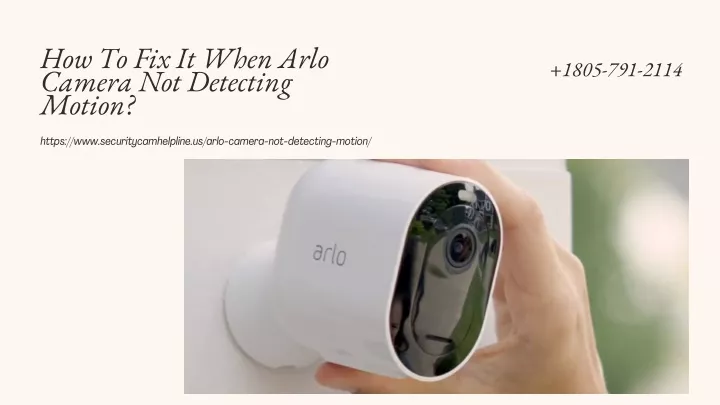 how to fix it when arlo camera not detecting