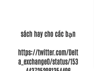 Sách hay cho các bạn