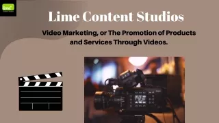 Professional Video Production Company | Lime Content Studios
