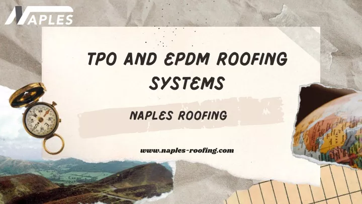 tpo and epdm roofing systems