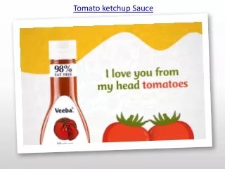 tomato ketchup sauce