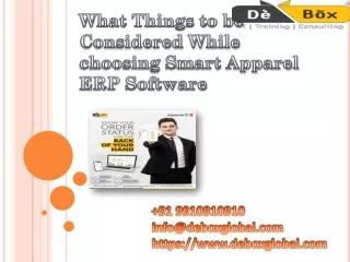 Best Apparel ERP Software