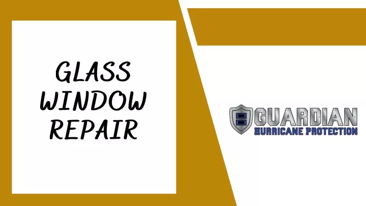 glass window repair