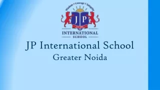 jp international school greater noida