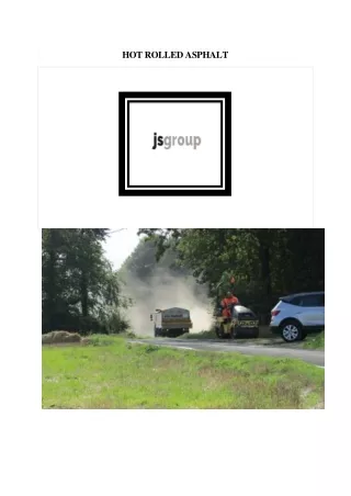 HOT ROLLED ASPHALT-thejsgroup