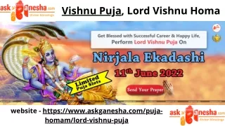 vishnu puja lord vishnu homa