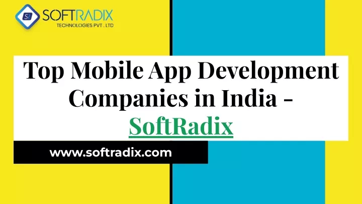 top mobile app development companies in india