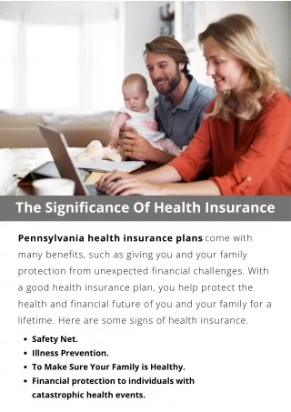 The Significance Of Health Insurance
