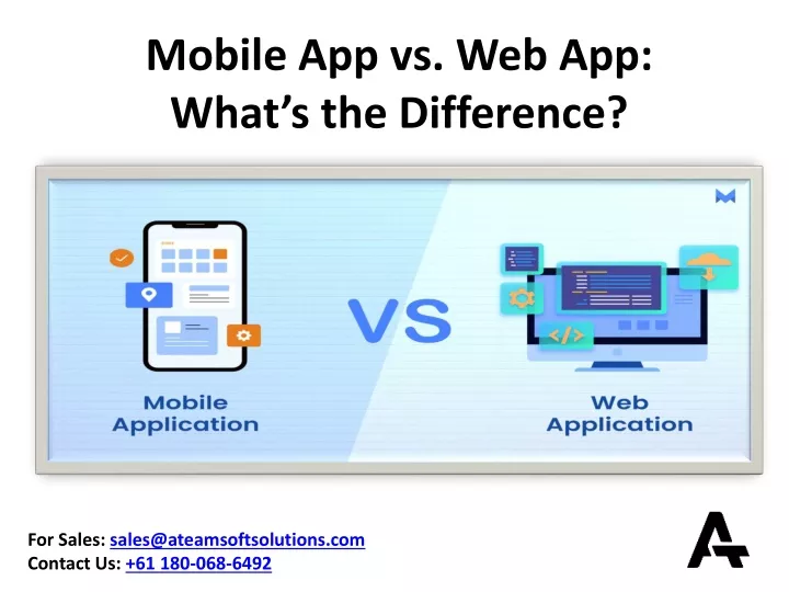 mobile app vs web app what s the difference