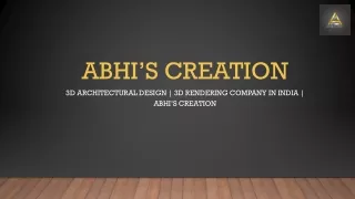 abhi s creation