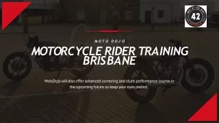 Motorbike Q-Ride Training Center