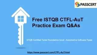 free istqb ctfl aut practice exam q as