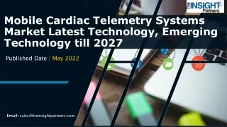 Mobile Cardiac Telemetry Systems Market Latest Technology, Emerging Technology