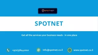 SpotNet